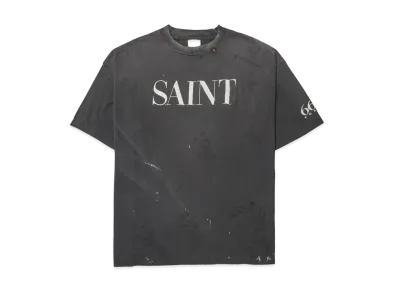 SAINT Mxxxxxx SS T-Shirt Saint 666 "Black"