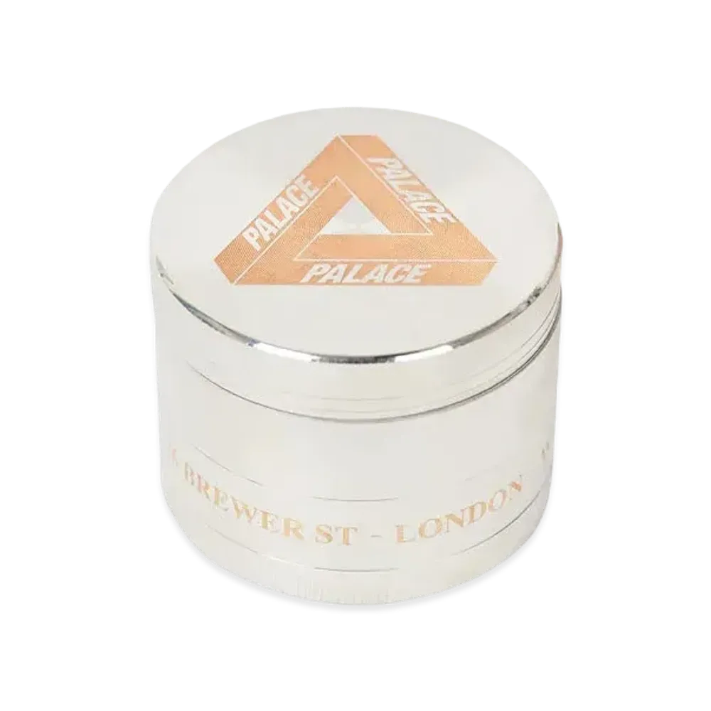 PALACE SHOP HERB GRINDER LONDON "Silver"