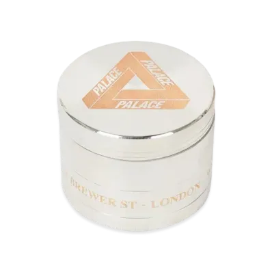 PALACE SHOP HERB GRINDER LONDON "Silver"