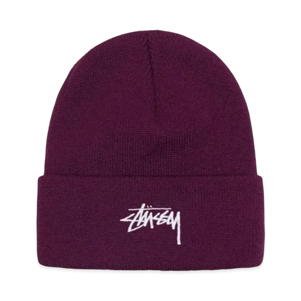 Stussy Stock Cuff Beanie "Fig"