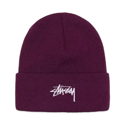 Stussy Stock Cuff Beanie "Fig"