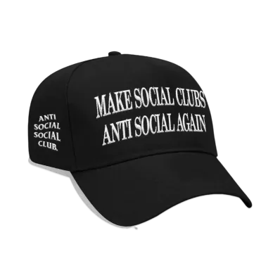 ANTI SOCIAL SOCIAL CLUB Double Hater Cap "Black"