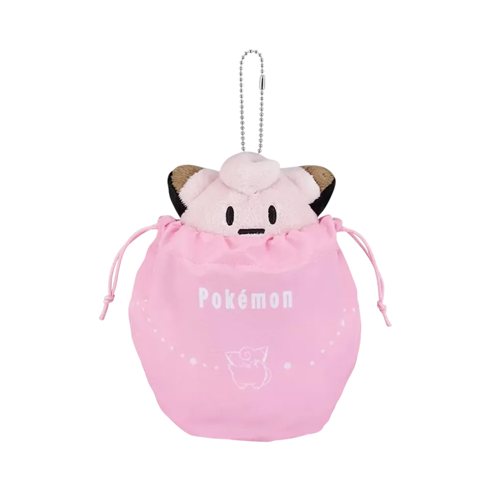 BANDAI "Ichiban Kuji" -2025 Pokemon Collection Lottery ~Let's Go for a Walk!~- E Prize Mascot in a drawstring pouch - Pippi doll