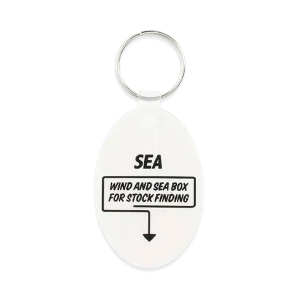 WIND AND SEA ARCVBX Rubber Key Holder "White"