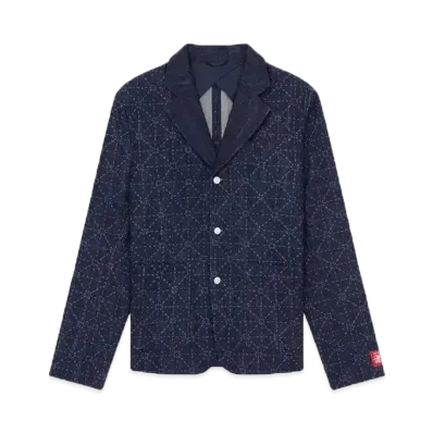 KENZO x Levi's Print Denim Blazer "Rinse Blue Denim"