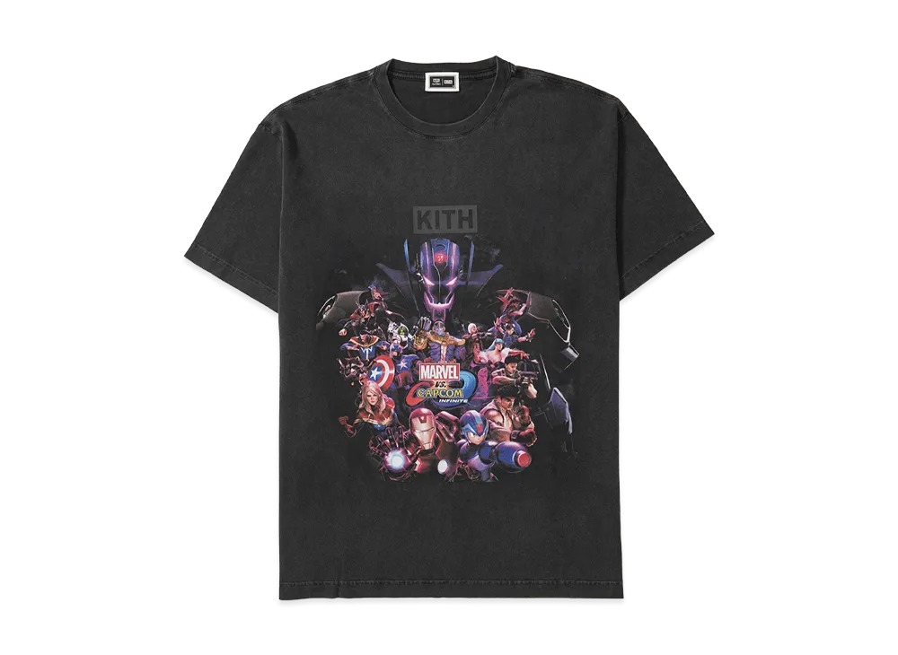 Kith x Marvel vs. Capcom Infinite Vintage Tee "Black"