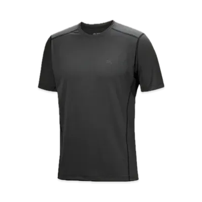 ARC'TERYX Motus Crew Short Sleeve Men's "Black Heather"