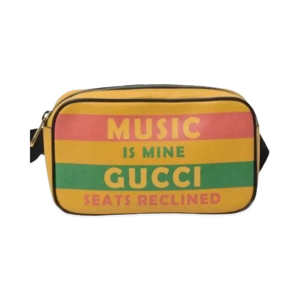 GUCCI Body Bag 100th Anniversary Model "Yellow"