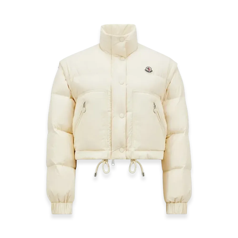 MONCLER Selle 2-in-1 Short Down Jacket "White"