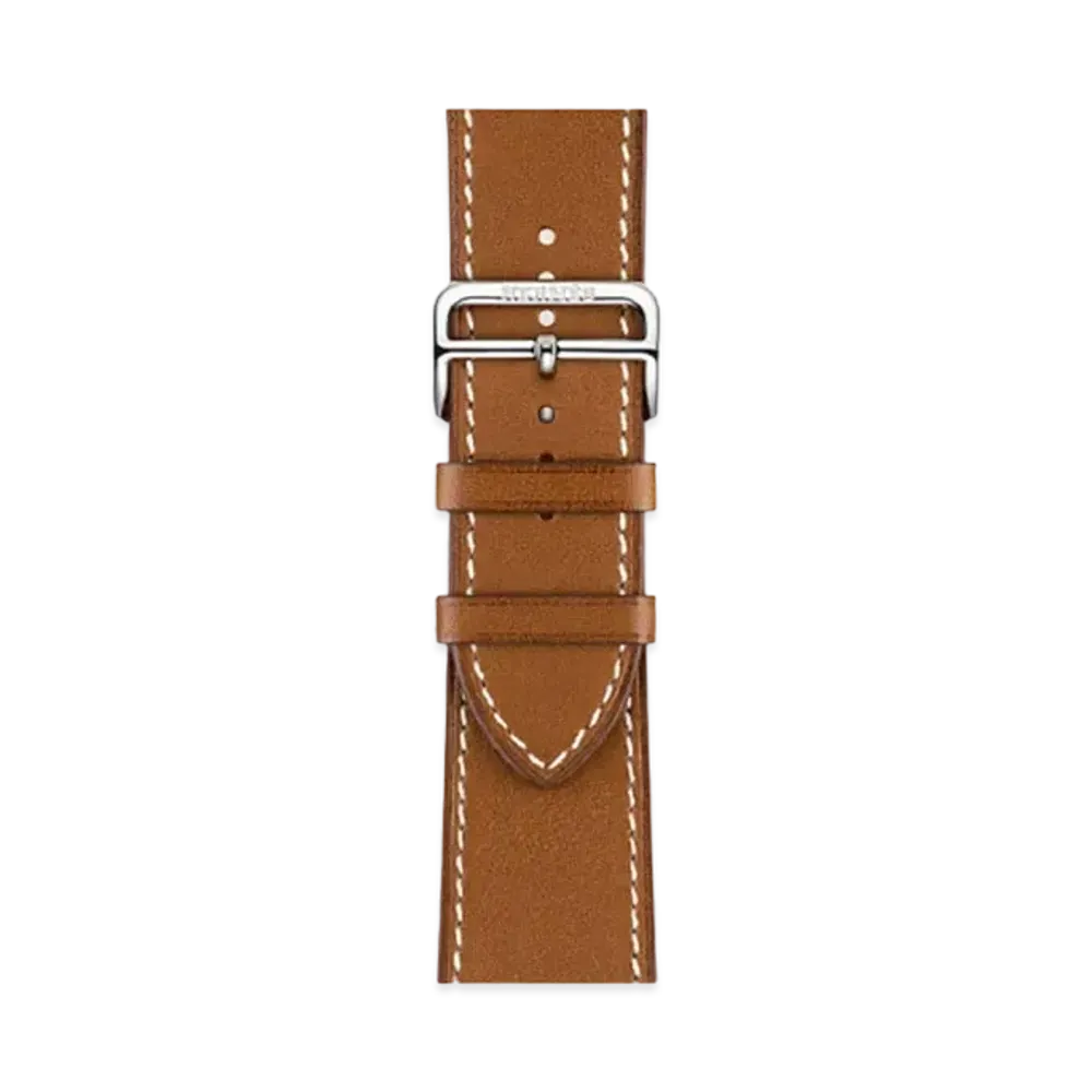 Hermes Apple Watch Band Single Tour 45mm Deployment Buckle "Forve"