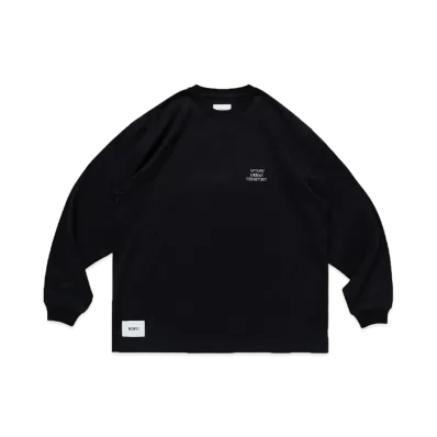 WTAPS AII 02 / LS / Cotton. Wut "Black"