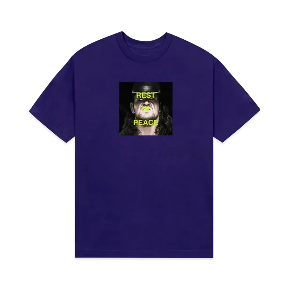 ANTI SOCIAL SOCIAL CLUB x WWE You Will Rest In Peace Tee "Purple"