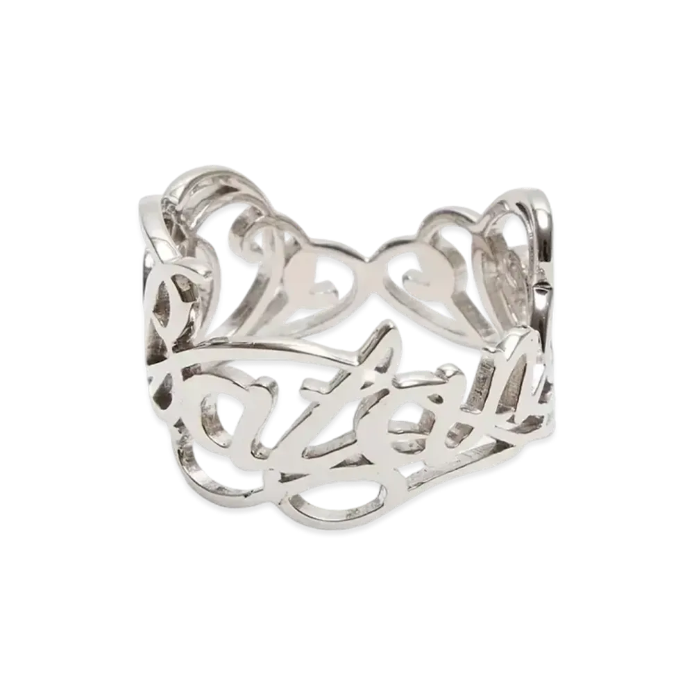 UNDERCOVER Silver Ring "Silver"