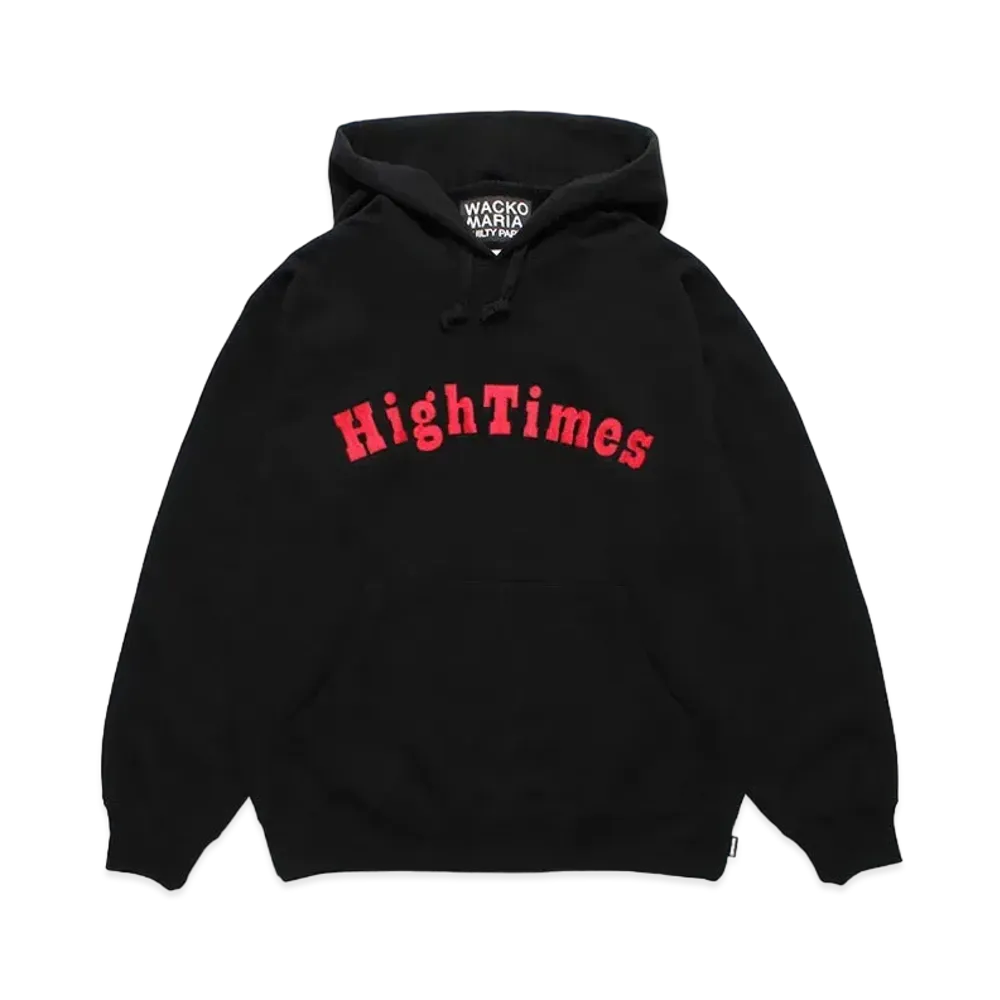 WACKO MARIA HIGH TIMES / Heavy Weight Hooded Sweat Shirt #1 "Black"