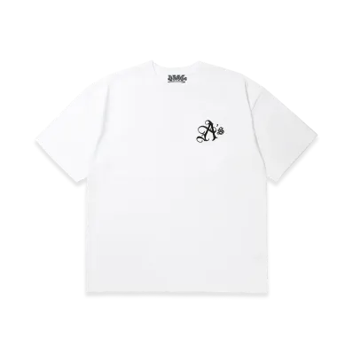 APHRODITEGANG A's Logo Embroidery S/S Tee "White/Black"