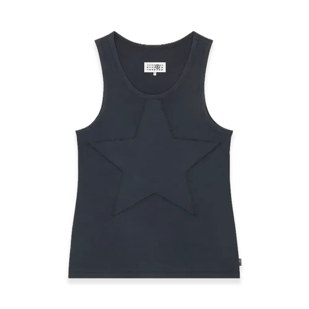 MM6 Maison Margiela Sleeveless Tank Top "Black"