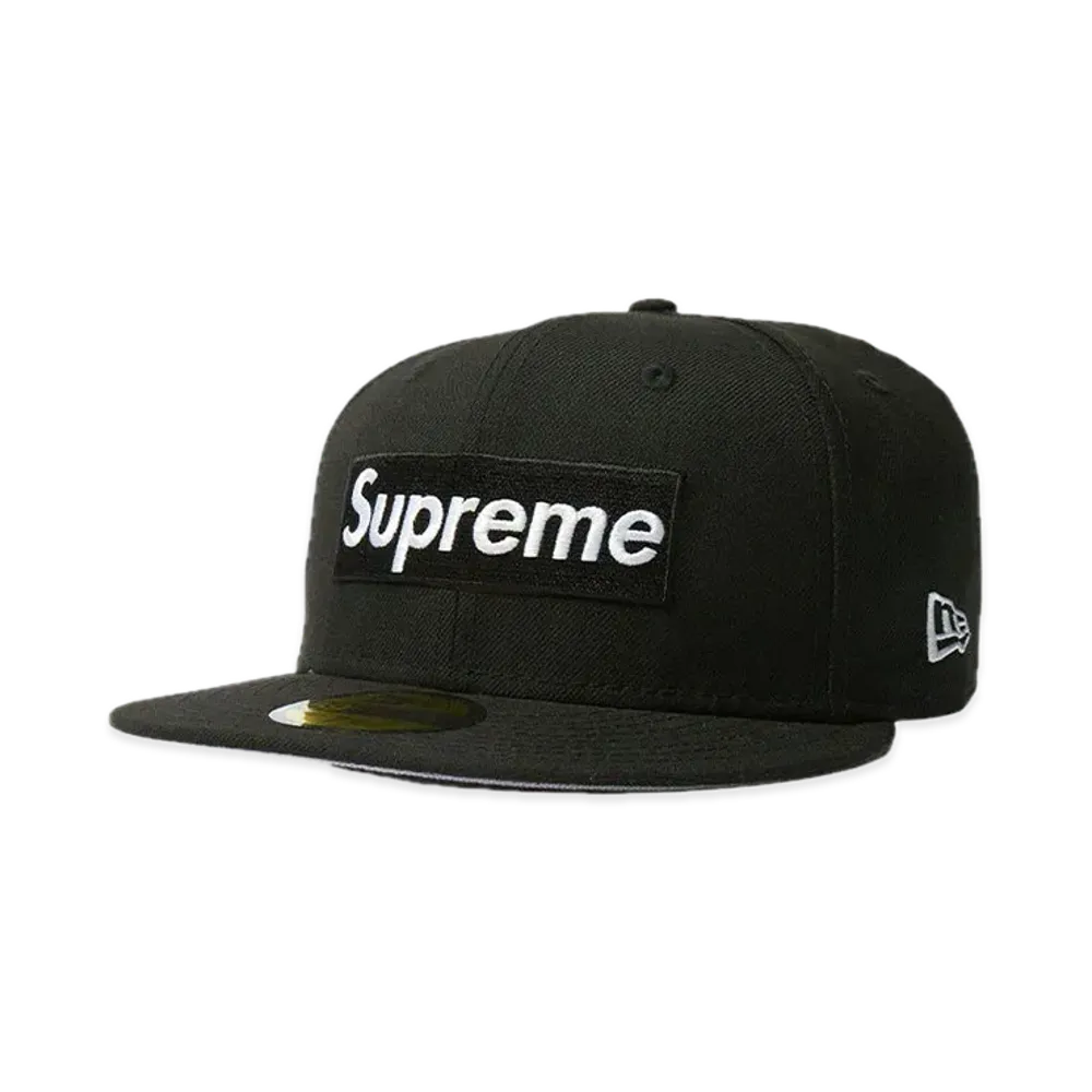 Supreme World Famous Box Logo New Era® "Black"