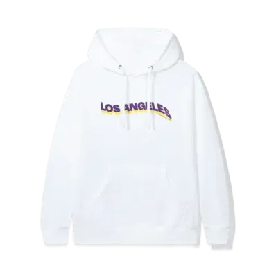 ANTI SOCIAL SOCIAL CLUB FA22 Los Angeles White Hoodie "White"