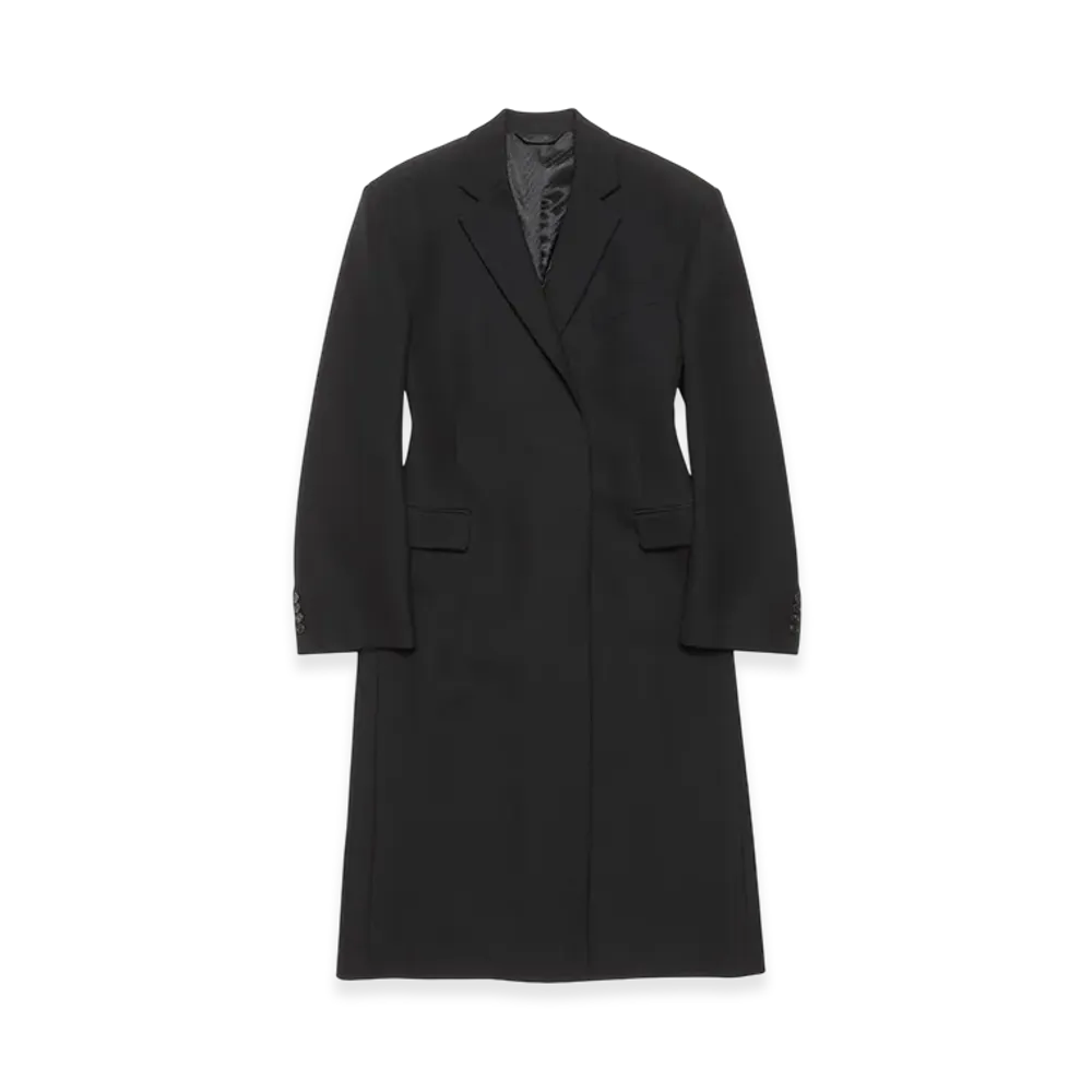 Acne Studios Double Breasted Wool Coat "Black"
