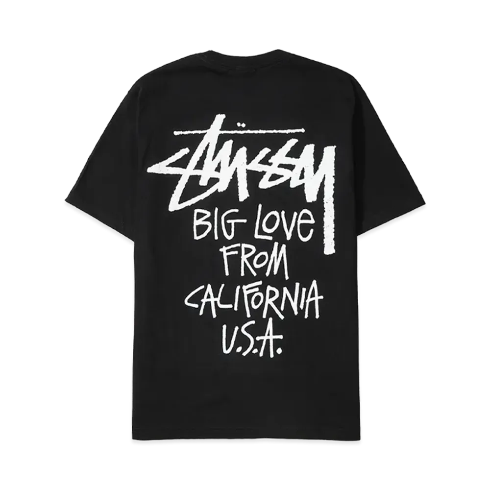 Stussy Big Love Tee "Black"