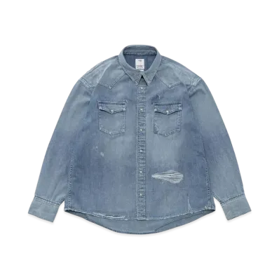 visvim Social Sculpture Shirt Crash "Denim"