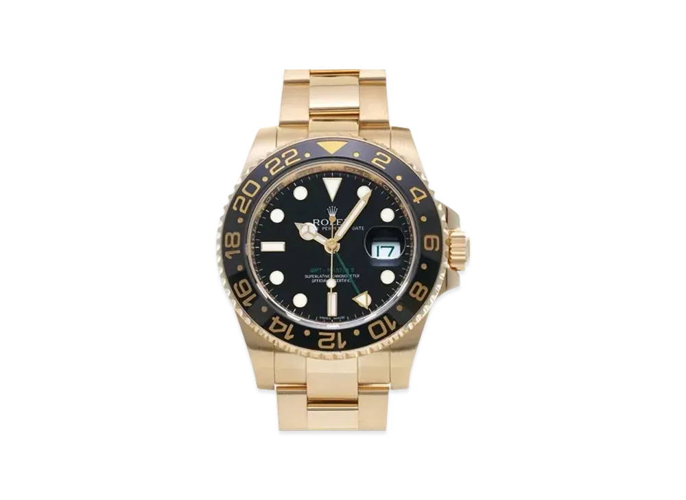 ROLEX GMT Master II "Black/Yellow Gold"