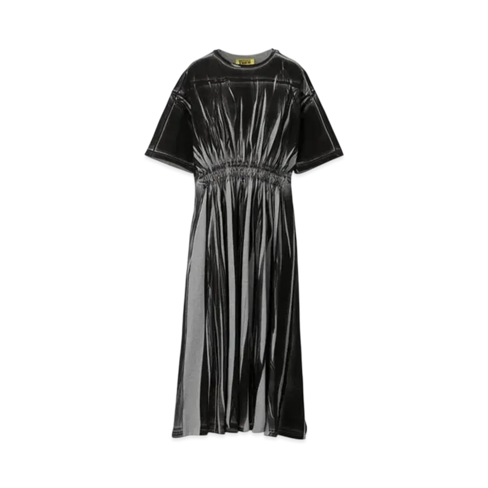 Onitsuka Tiger DENIVITA Women's Printed Dress "Heather Grey/Black"