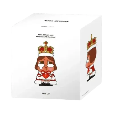 POP MART "MEGA COLLECTIONS" CRYBABY 400% The Queen of Broken Heart