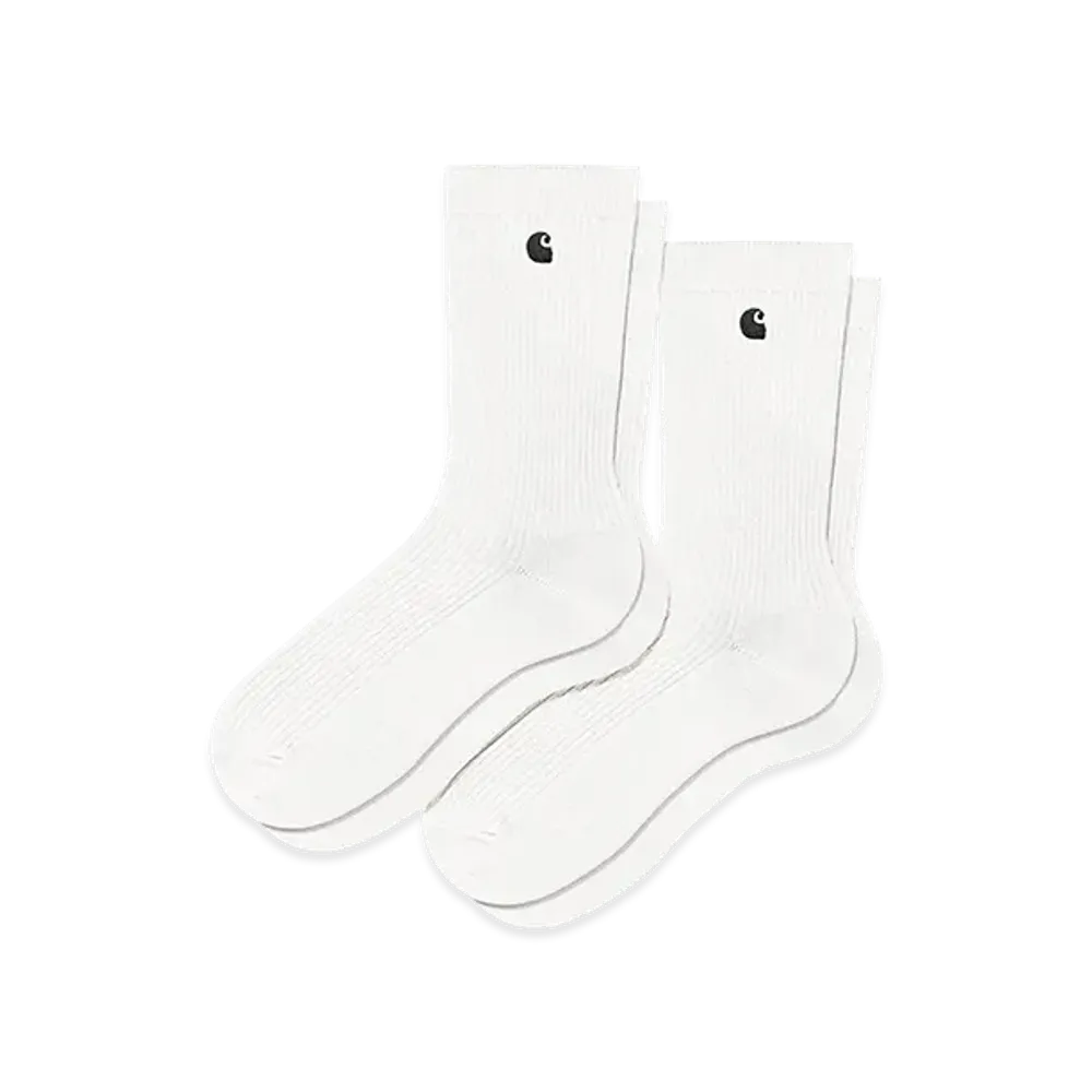 Carhartt WIP Madison Pack Socks "White/Black"