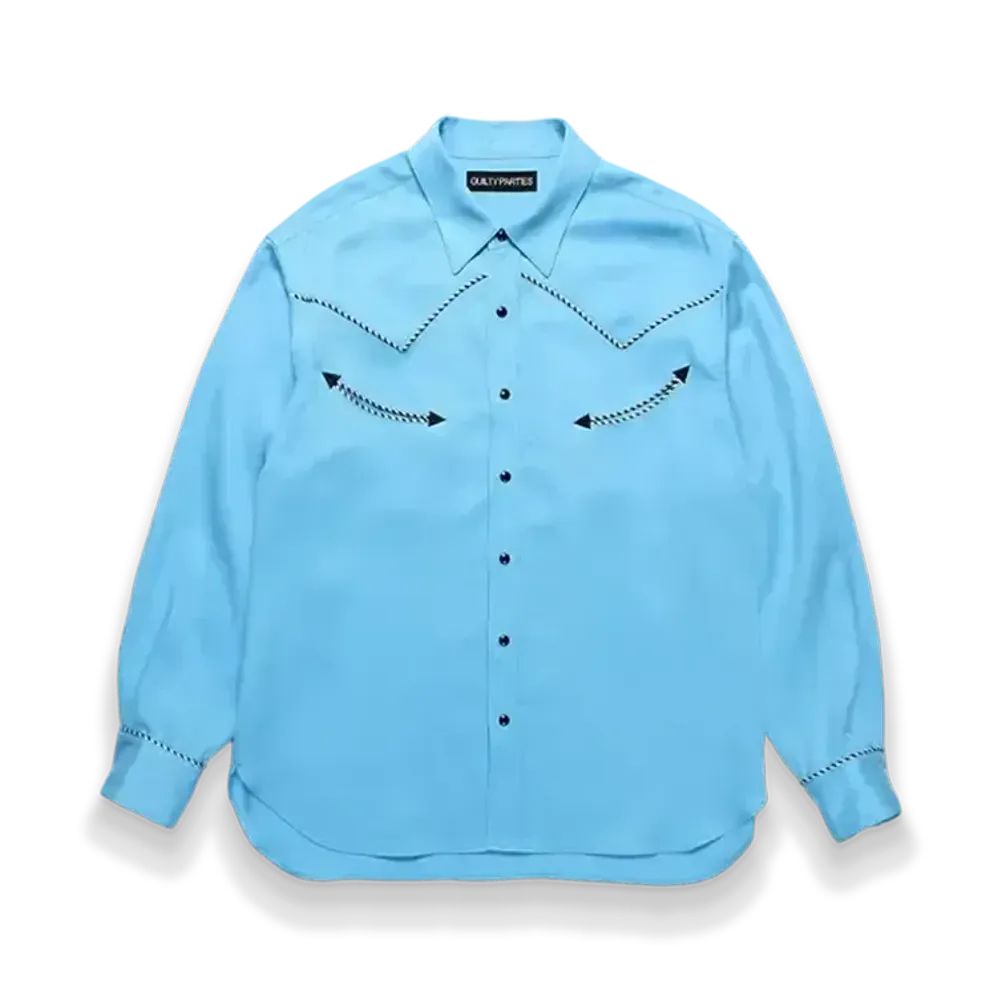 WACKO MARIA Western Shirt "Blue"