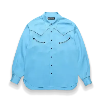 WACKO MARIA Western Shirt "Blue"