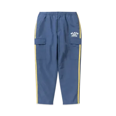 Black Eye Patch College Taped Easy Cargo Pants "Navy"