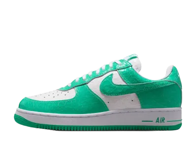 Nike Air Force 1 Low Cracked Leather Pack "Menta/White"