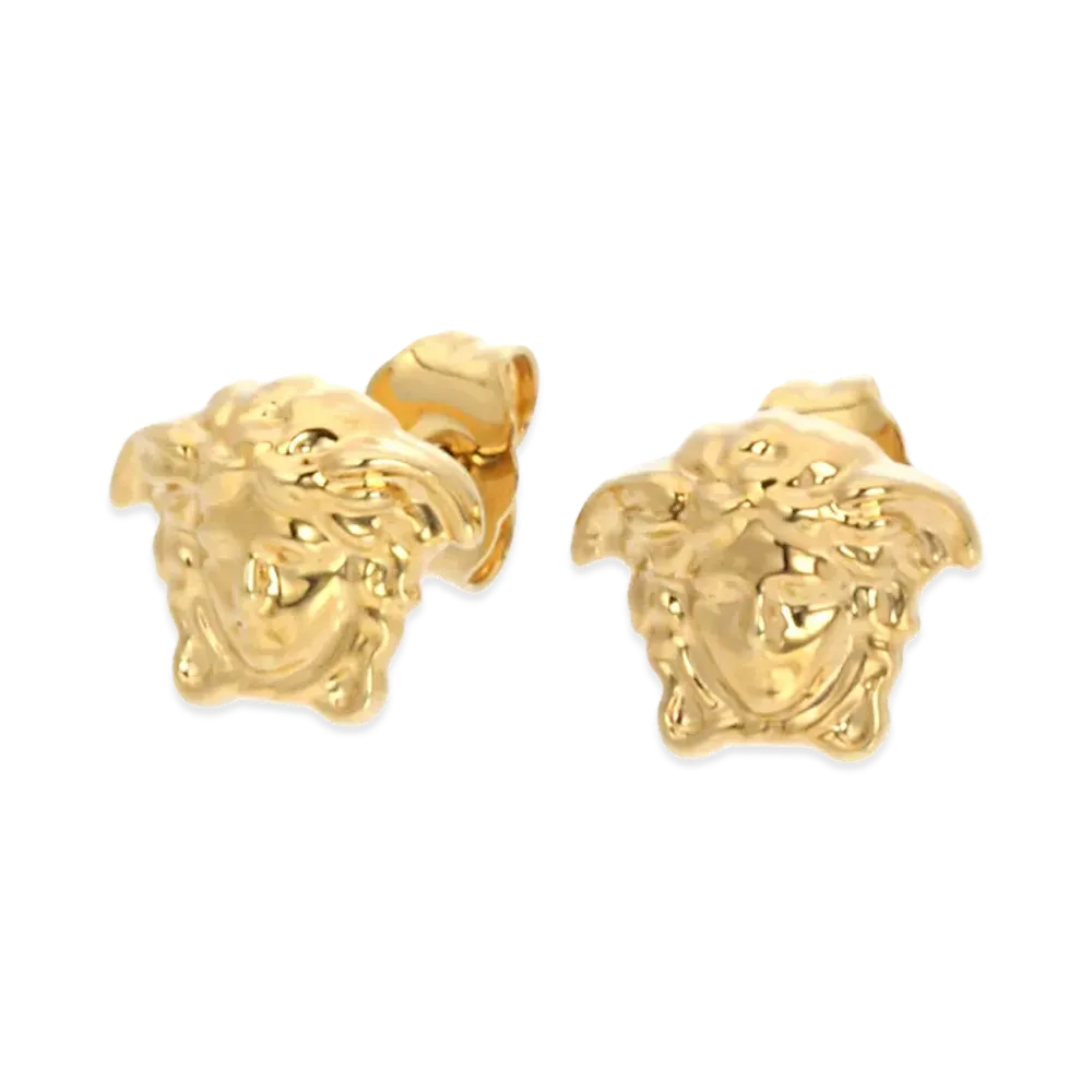 Versace Medusa Earrings "Gold"