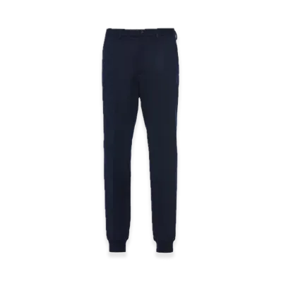 PRADA Wool Jogger Pants "Navy"