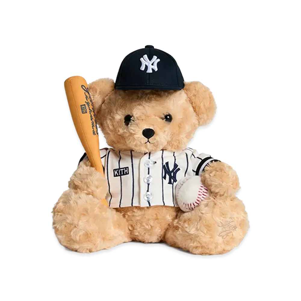Kith x The New York Yankees Teddy Bear "Sandrift"