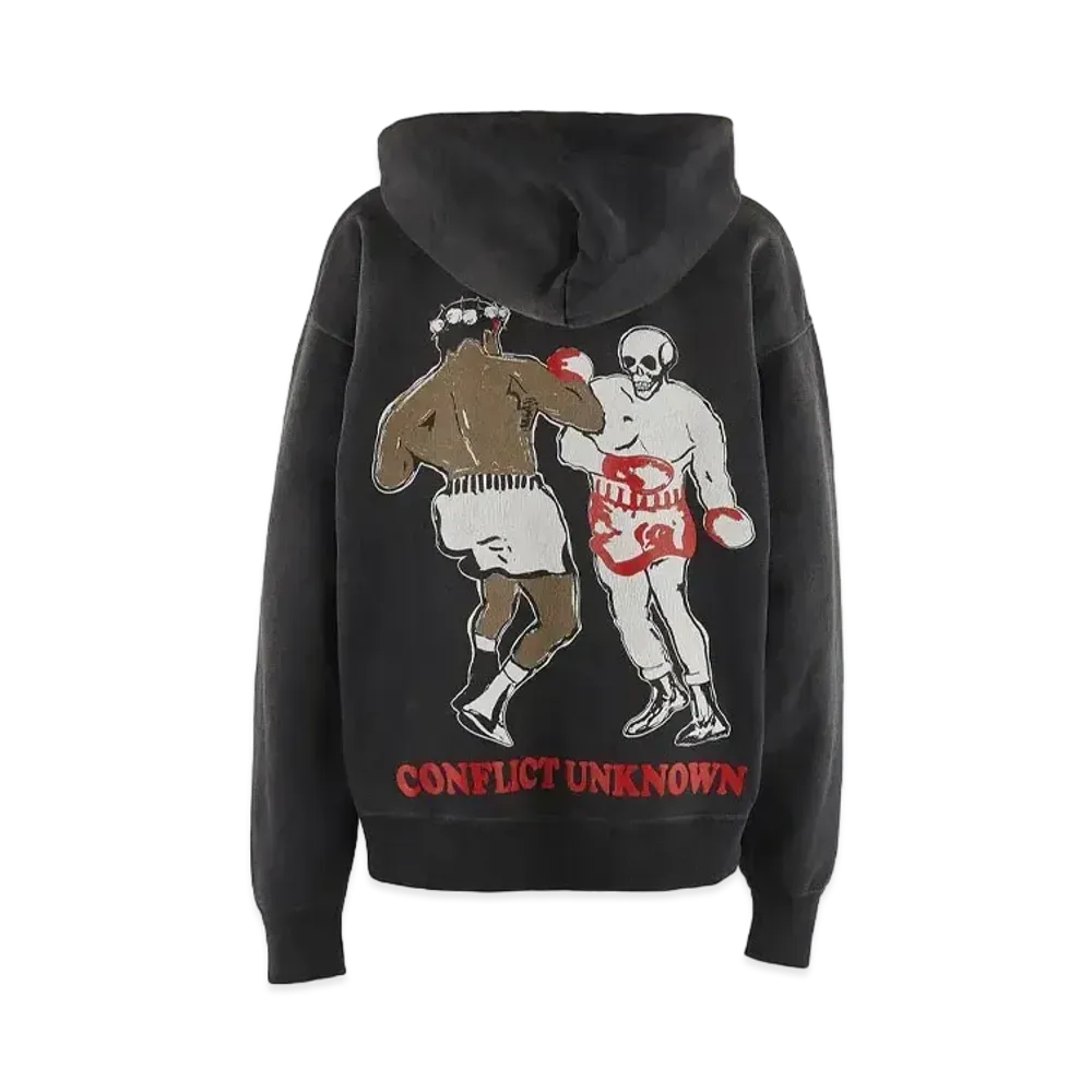 SAINT Mxxxxxx x Denim Tears 24SS Hoodie Struggle "Black"