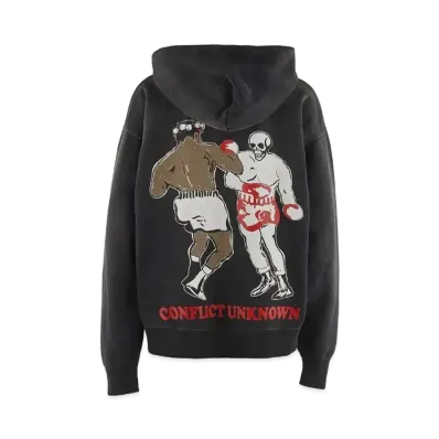 SAINT Mxxxxxx x Denim Tears 24SS Hoodie Struggle "Black"