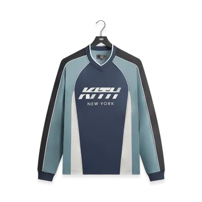 Kith Malik Long Sleeve Mesh Jersey "Nocturnal"