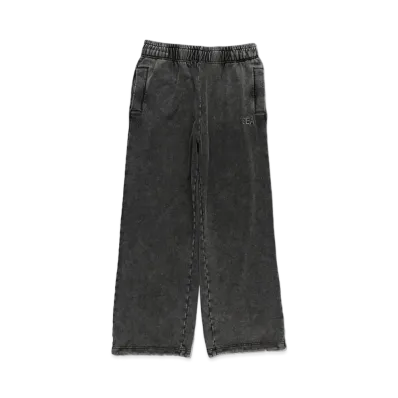 WIND AND SEA Sulfer Faded Baggy Sweat Pant "Black"