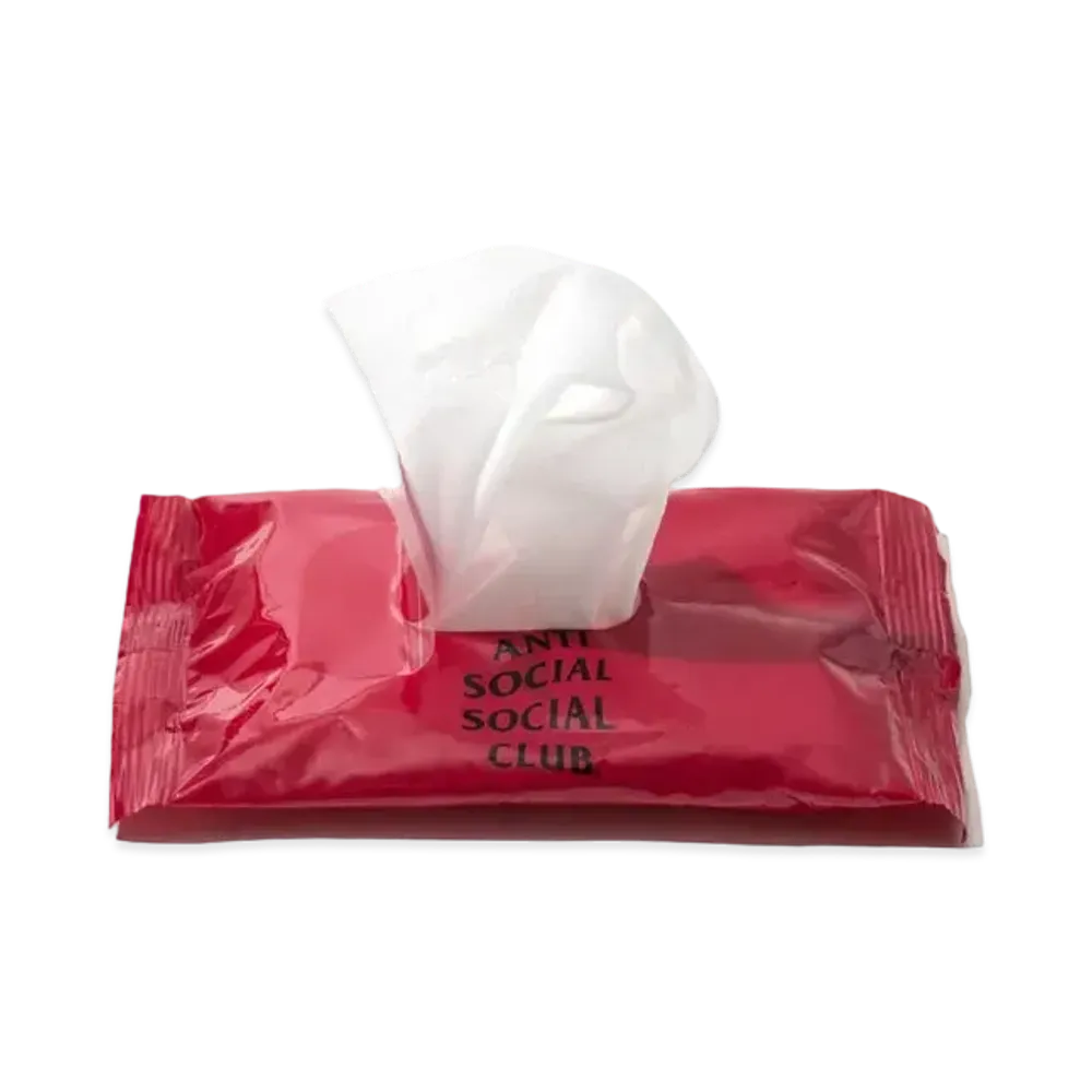 ANTI SOCIAL SOCIAL CLUB Wet - Hand Wipes "Red"