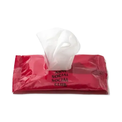 ANTI SOCIAL SOCIAL CLUB Wet - Hand Wipes "Red"