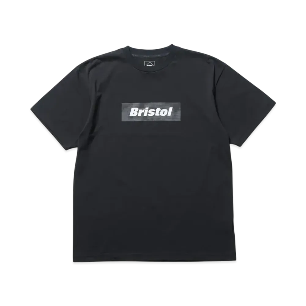 F.C.Real Bristol Speed Camo Box Logo Tee "Black"