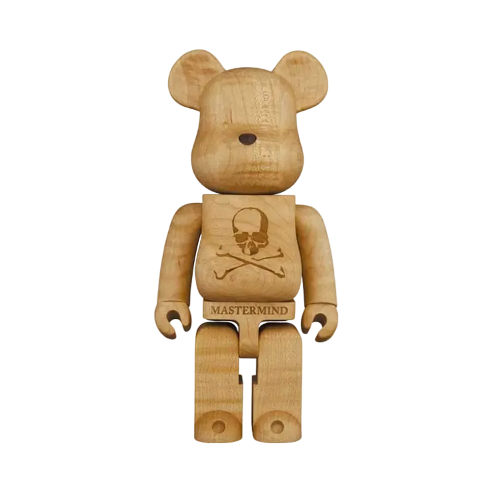 Bearbrick KARIMOKU mastermind JAPAN MAPLE MOKU