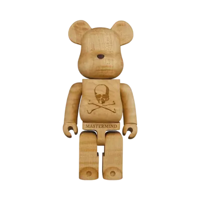 Bearbrick KARIMOKU mastermind JAPAN MAPLE MOKU
