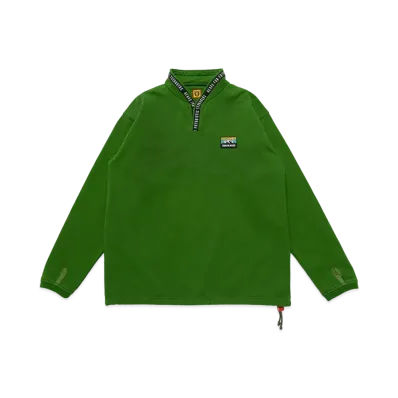 HUMAN MADE OUTDOOR STAND COLLAR SWEATSHIRT "Green"