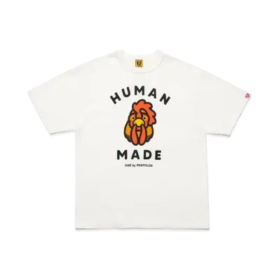 HUMAN MADE One By Penfolds Rooster T-Shirt "White"