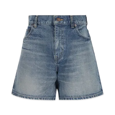 CELINE Women's Shorts "Clear Blue"