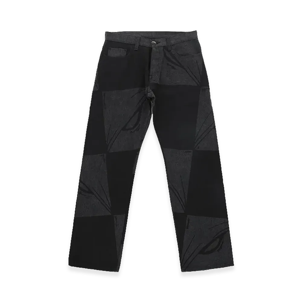 Chrome Hearts Matty Boy NY Exclusive Anti Promo 99 Eyes Denim Pants NY Limited "Black"