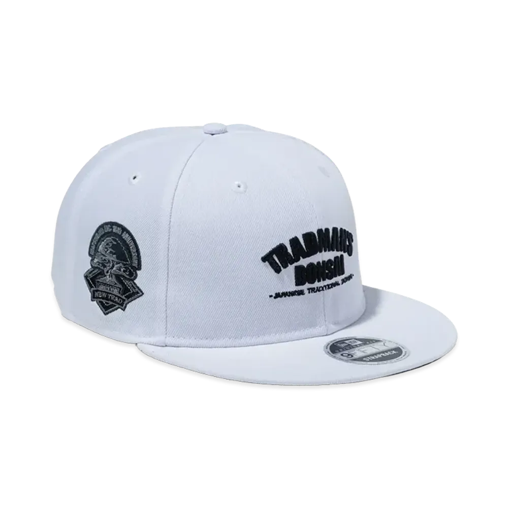 NEW ERA x TRADMAN’S BONSAI 9Fifty Original Fit Soft Buckram "White"